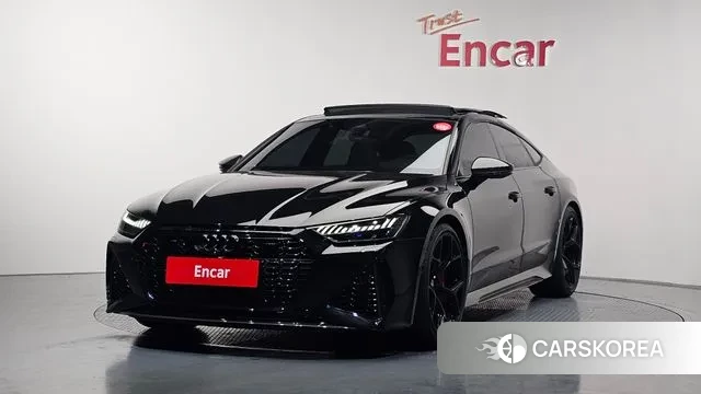 Audi RS7 (4K) 2025 Черный из Кореи