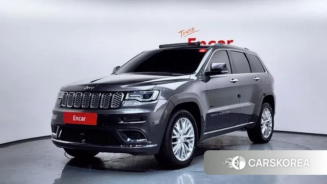 Jeep Grand Cherokee 2018 Серый из Кореи