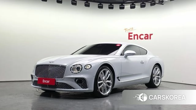 Bentley Continental GT 3rd Generation 2020 Белый из Кореи