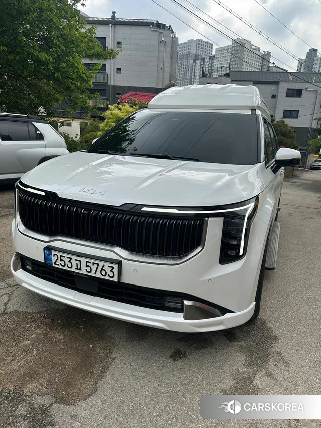 Kia The New Carnival 4th Generation 2024 Белый из Кореи
