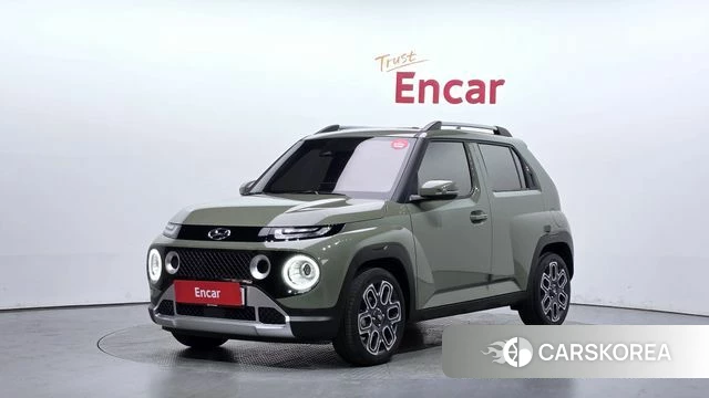 Hyundai Casper 2022 Светло-зеленый из Кореи