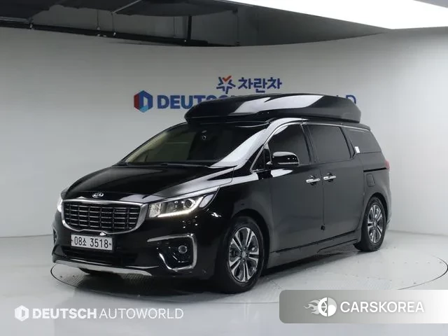 Kia The New Carnival 2019 Черный из Кореи