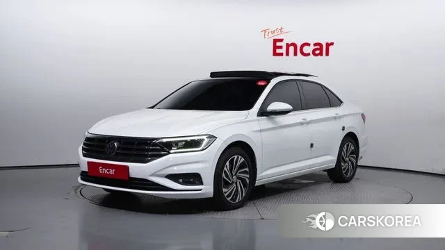 Volkswagen 7th Generation of Jetta 2021 Белый из Кореи
