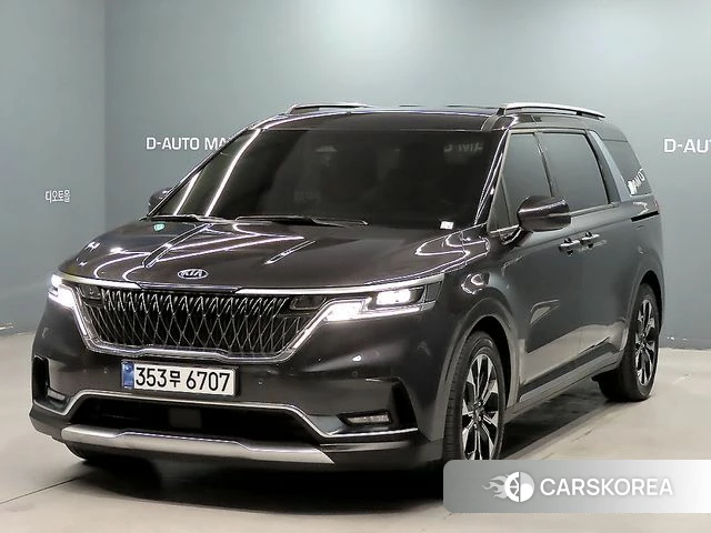 Kia Carnival 4th generation 2021 Серый из Кореи