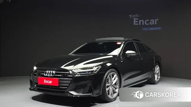 Audi A7 (4K) 2022 Черный из Кореи
