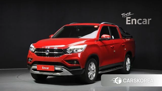 Ssangyong Rexton Sports 2018 Красный из Кореи