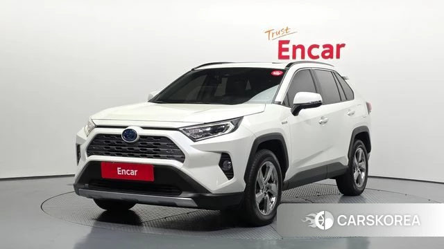 Toyota RAV4 5th Generation 2021 Белый из Кореи