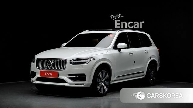 Volvo XC90 second Generation 2021 Белый из Кореи