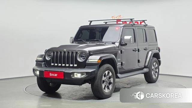 Jeep Wrangler (JL) 2021 Серый из Кореи