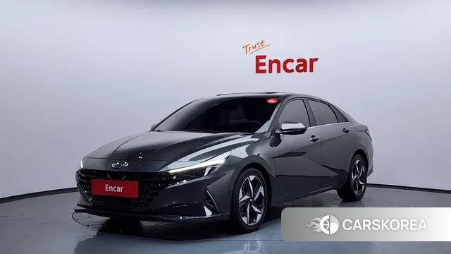 Hyundai Avante (CN7) 2020 Серый из Кореи