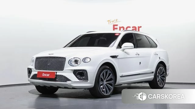 Bentley Bentayga 2022 Белый из Кореи