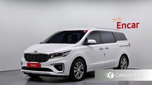 Kia The New Carnival 2019 Белый из Кореи