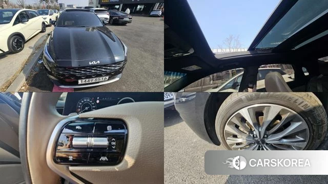 Kia K8 2021 Черный из Кореи