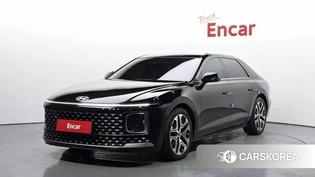 Hyundai Grandeur (GN7) 2023 Черный из Кореи