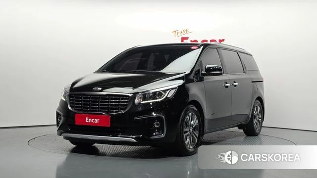 Kia The New Carnival 2019 Черный из Кореи