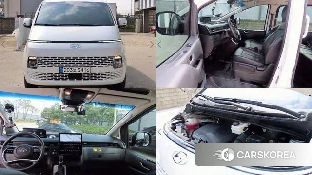 Hyundai Staria 2023 Белый из Кореи