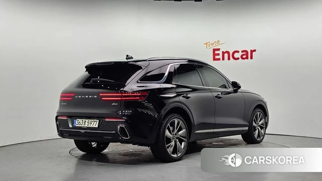 Genesis GV70 2021 Черный из Кореи