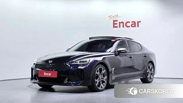 Kia Stinger 2019 Синий из Кореи