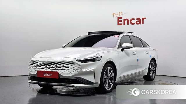 Kia K8 Hybrid 2024 Белый из Кореи