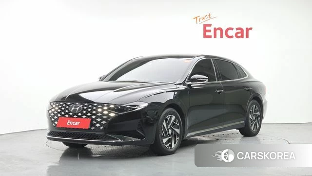 Hyundai The New Grandeur IG Hybrid 2022 Черный из Кореи