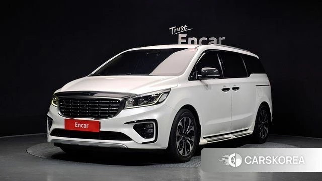 Kia The New Carnival 2018 Белый из Кореи