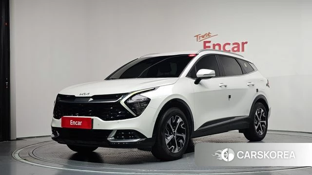 Kia Sportage 5th Generation Hybrid 2021 Белый из Кореи