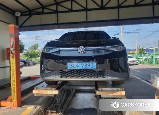 Volkswagen ID.4 2023 Черный из Кореи