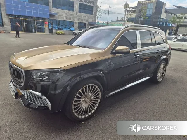 Mercedes-Benz GLS - Class X167 2023 Золотой двухцветный из Кореи