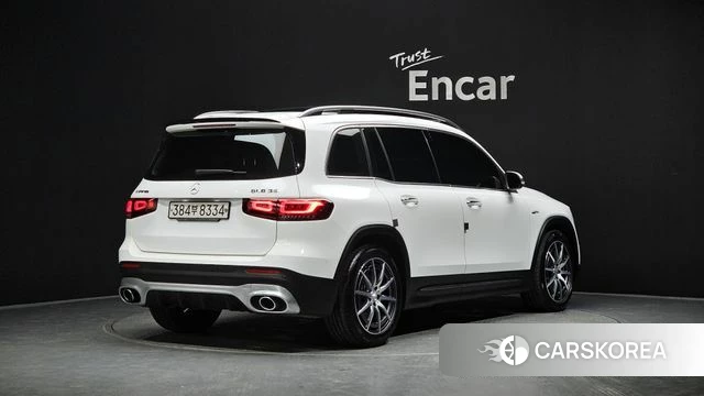 Mercedes-Benz GLB-Class X247 2022 Белый из Кореи