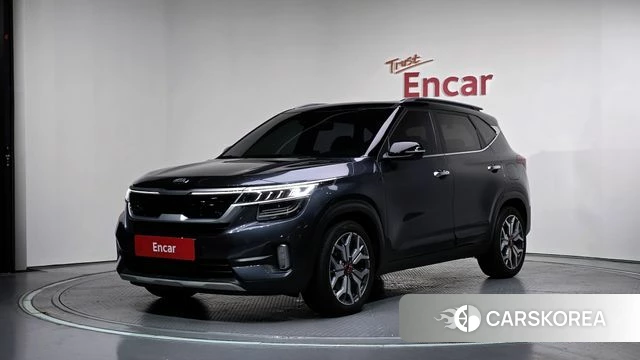 Kia Seltos 2021 Серый из Кореи