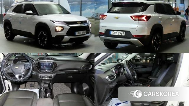 Chevrolet (GM Daewoo) Trailblazer 2022 Белый из Кореи
