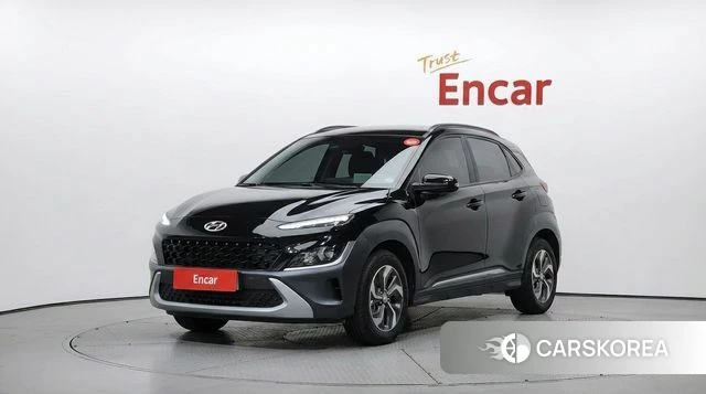 Hyundai The New Kona Hybrid 2022 Черный из Кореи