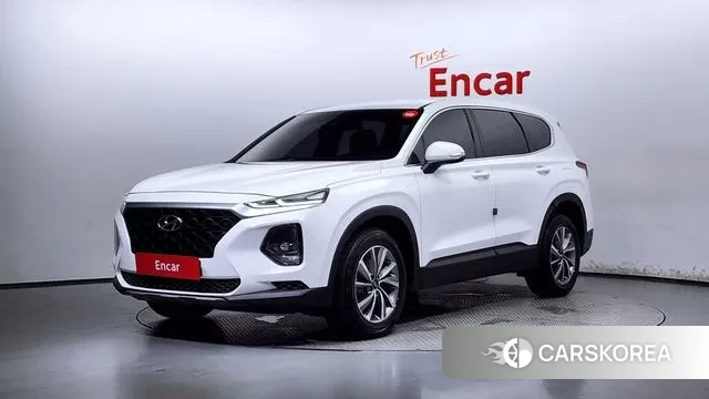 Hyundai Santa Fe TM 2018 Белый из Кореи