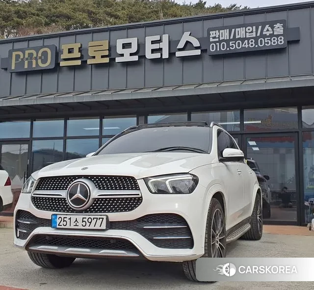 Mercedes-Benz GLE-Class W167 2023 Белый из Кореи