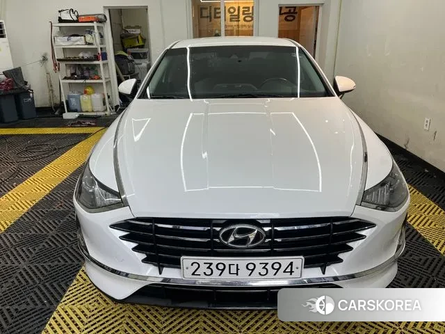 Hyundai Sonata (DN8) 2020 Белый из Кореи