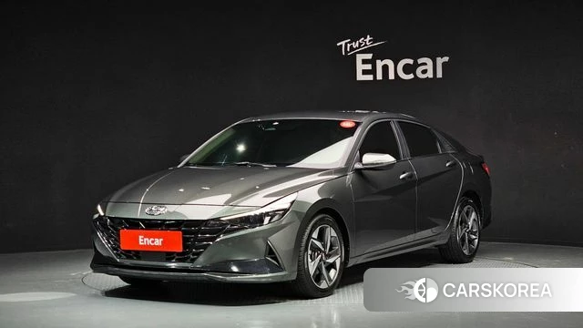 Hyundai Avante (CN7) 2021 Серый из Кореи