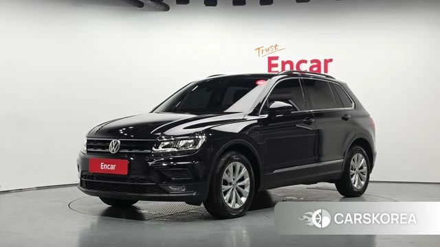 Volkswagen Tiguan second Generation 2018 Черный из Кореи