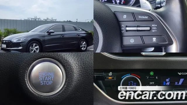 Hyundai Sonata (DN8) 2021 Серый из Кореи