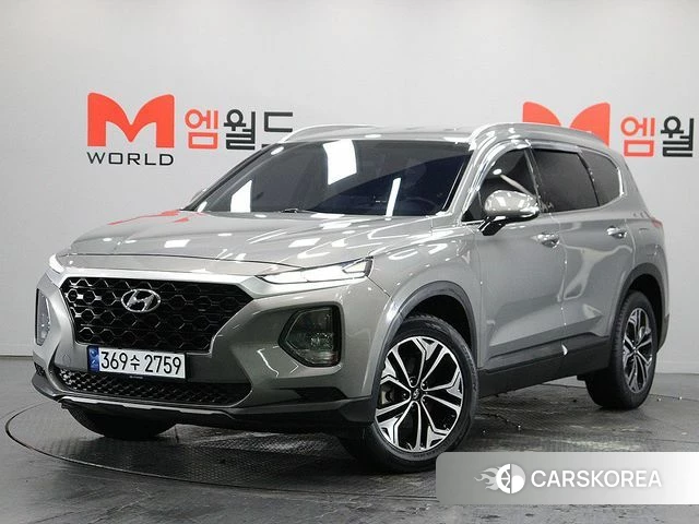 Hyundai Santa Fe TM 2018 Серый из Кореи