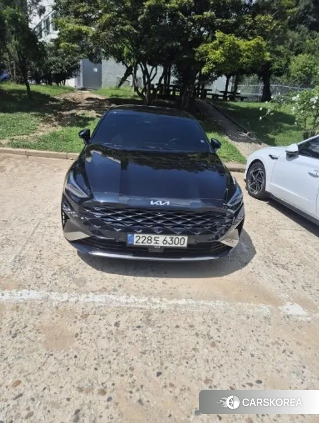 Kia K8 2021 Синий из Кореи