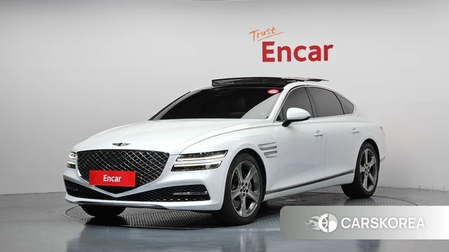 Genesis G80 (RG3) 2021 Белый из Кореи