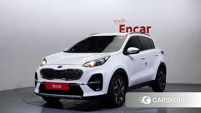 Kia Sportage The Bold 2018 Белый из Кореи