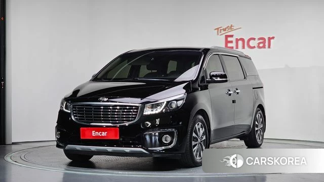 Kia All New Carnival 2018 Черный из Кореи