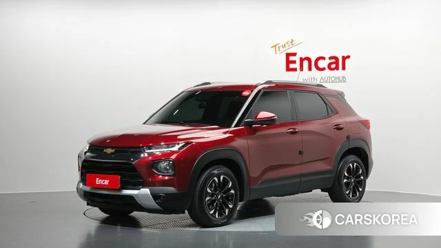 Chevrolet (GM Daewoo) Trailblazer 2021 Красный из Кореи