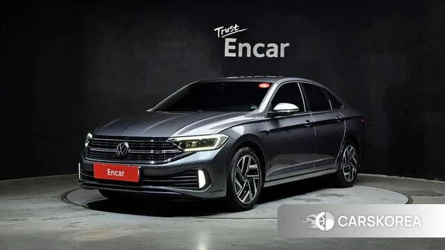 Volkswagen 7th Generation of Jetta 2022 Серый из Кореи