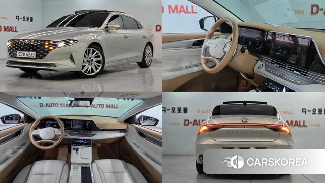 Hyundai The New Grandeur IG 2021 Жемчужный цвет из Кореи