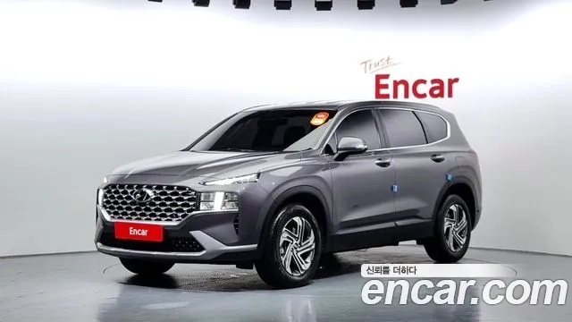 Hyundai The New Santa Fe 2021 Серый из Кореи