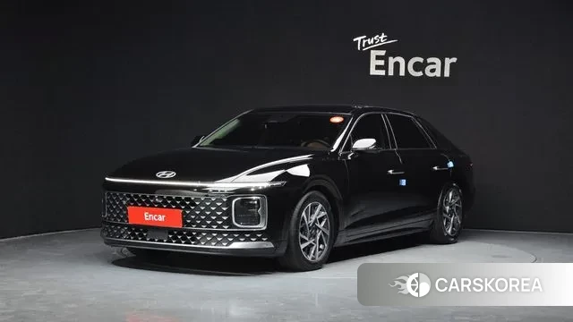 Hyundai Grandeur (GN7) 2023 Черный из Кореи