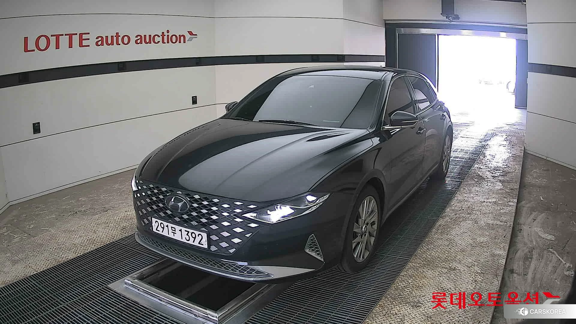 Hyundai Grandeur Hybrid 2023 Черный из Кореи