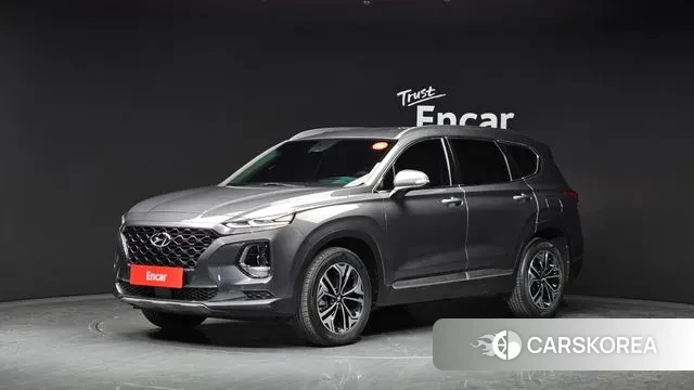Hyundai Santa Fe TM 2018 Серый из Кореи